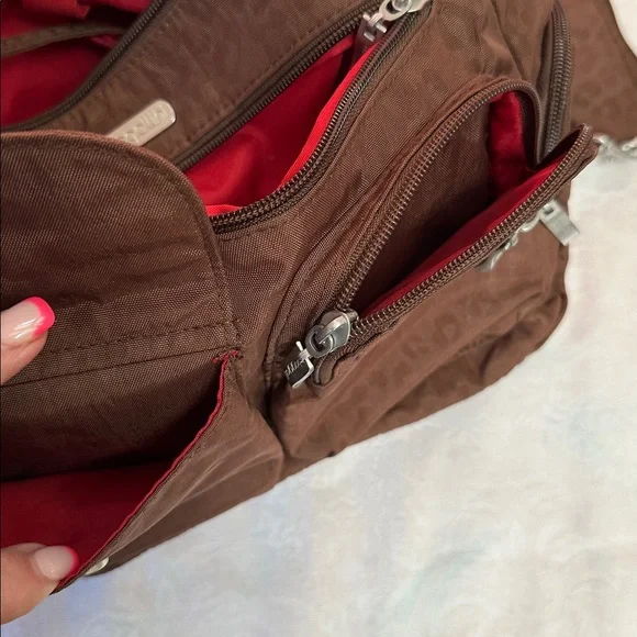 BAGGALLINI Everywhere Brown Crossbody Purse - Picture 7 of 15